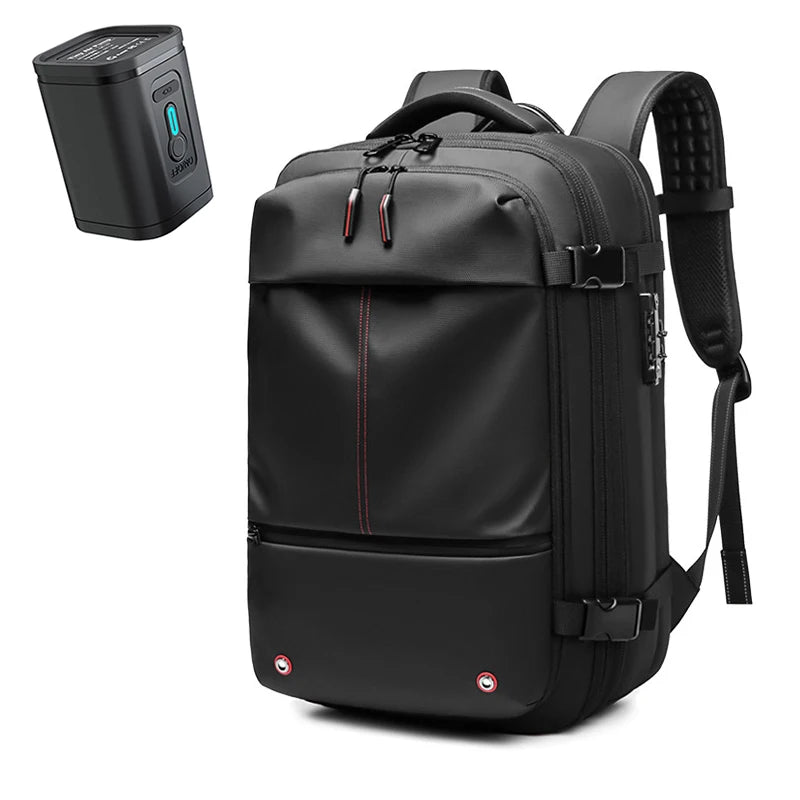 Vbag vacuum backpack - vacuuming travel backpack