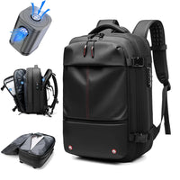 Vbag vacuum backpack - vacuuming travel backpack