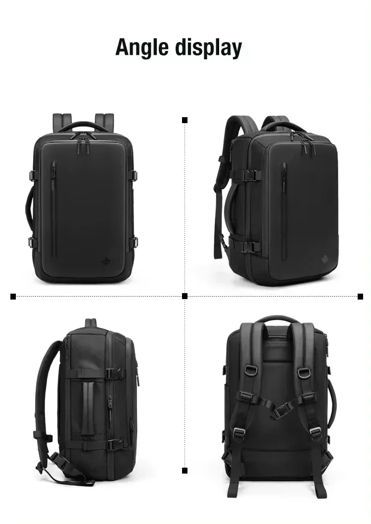 Vbag vacuum backpack - vacuuming travel backpack